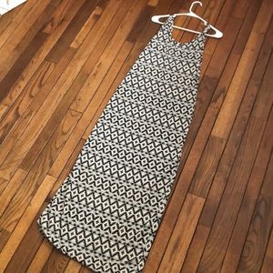 Patterned, maxi dress